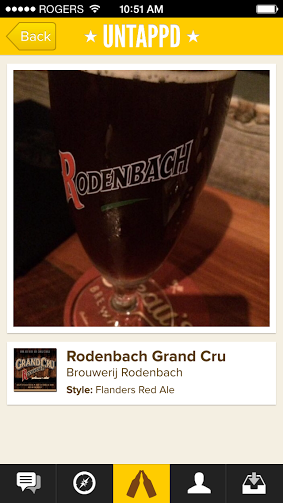 My Untappd has been getting some exercise. Rodenbach is one of the oldest sour ale breweries - it was founded in 1821!